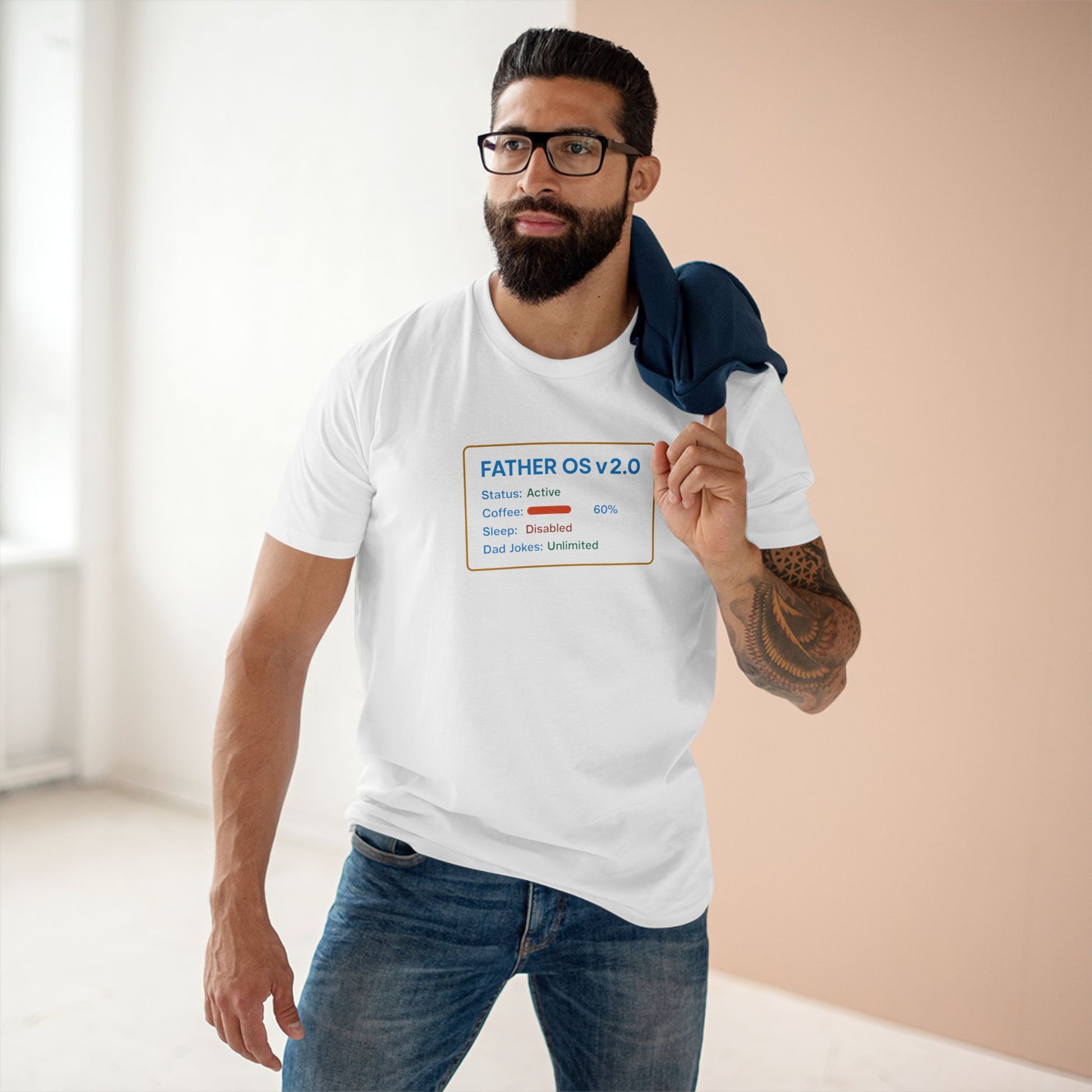“Day1Father OS v2.0 Tee”